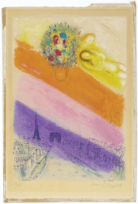 After Marc Chagall, ‘Les Champs-Elysées’, 1954