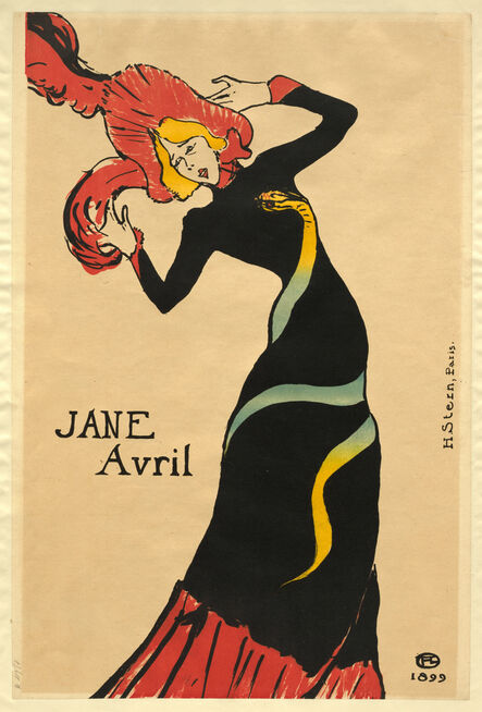 Henri de Toulouse-Lautrec, ‘Jane Avril’, 1899