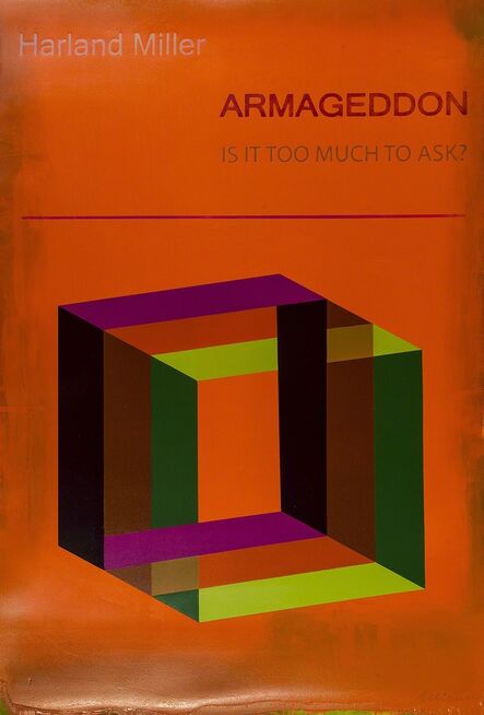 Harland Miller, ‘Armageddon: Is It Too Much To Ask?’, 2017