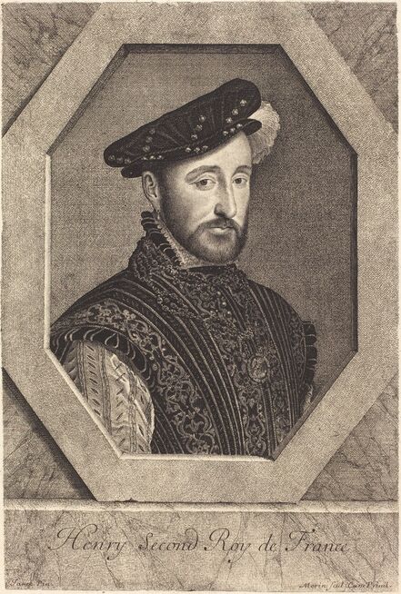 Jean Morin after François Clouet, ‘Henry II’