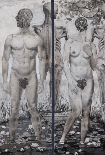 Phillip Thomas, ‘Adam and Eve’, 2023