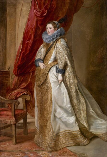 Anthony van Dyck, ‘Genoese Noblewoman’, 1625-1627