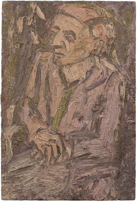 Leon Kossoff, ‘Portrait of John Lessore’, 1993