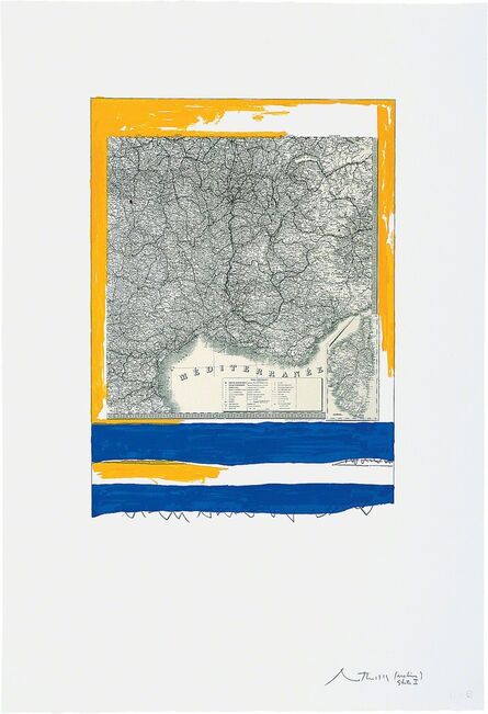 Robert Motherwell, ‘Mediterranean, State I White’, 1975