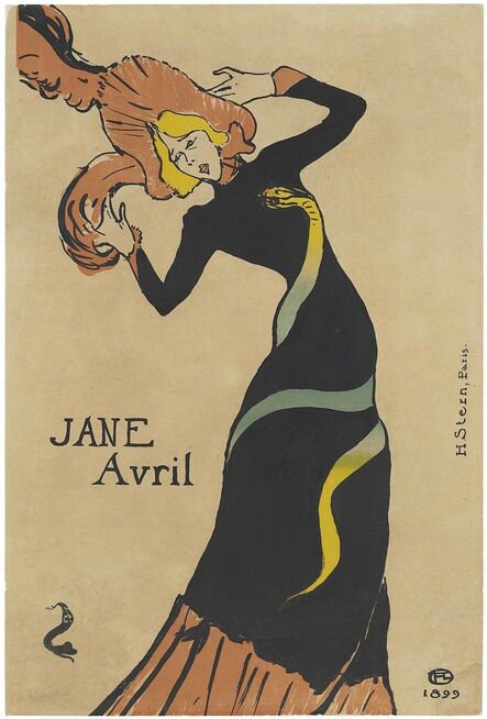 Henri de Toulouse-Lautrec, ‘Jane Avril’, 1899