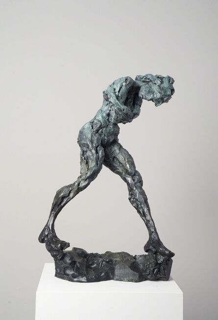 Richard Tosczak, ‘Spirit of Gravity 2/8 - emotive, nude, female, figurative, bronze statuette’, 2014