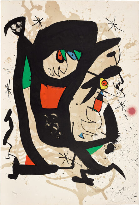 Joan Miró, ‘Young Artists (M. 925)’, 1973