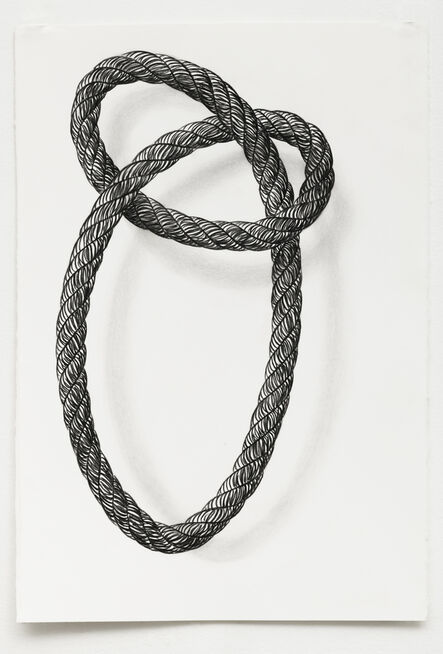 Claudia Parducci, ‘Rope Drawing Day 27’, 2020