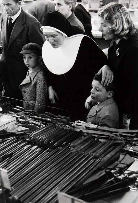 Will McBride, ‘Nun with Boys Interested in Weapons, Florence’, 1957