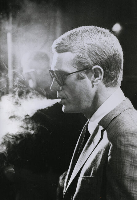 Julian Wasser, ‘Steve McQueen, Smoke, 1963’, 1963
