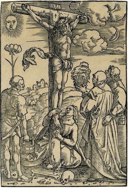 Hans Baldung, ‘Christ on the Cross with the Virgin and SS. Longinus, Mary Magdalen, and John’, ca. 1505