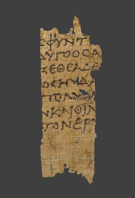 ‘Fragment of Homer's Odyssey’,  1st century B.C.