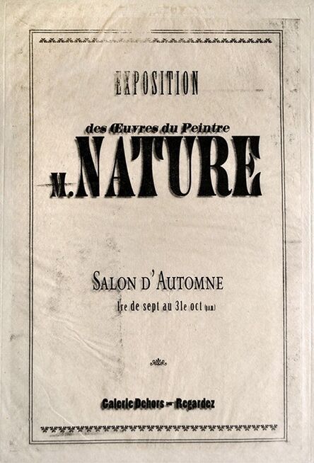 Anne Beresford, ‘Salon d’Automne (Nature) ’, ca. 2016