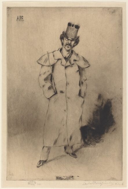 Carlo Pellegrini (1839-1889), ‘Whistler’