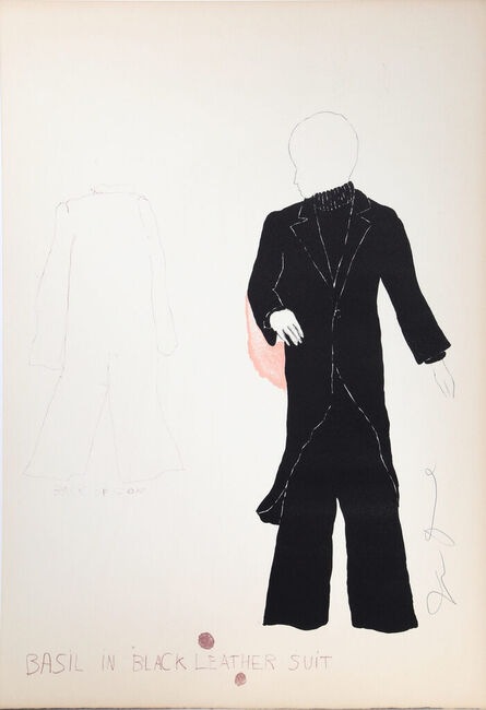 Jim Dine, ‘Basil in Black Leather Suit’, 1968
