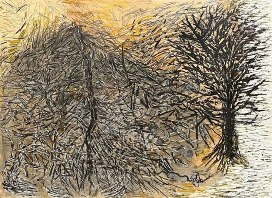 Untitled, Mixed Media on Paper