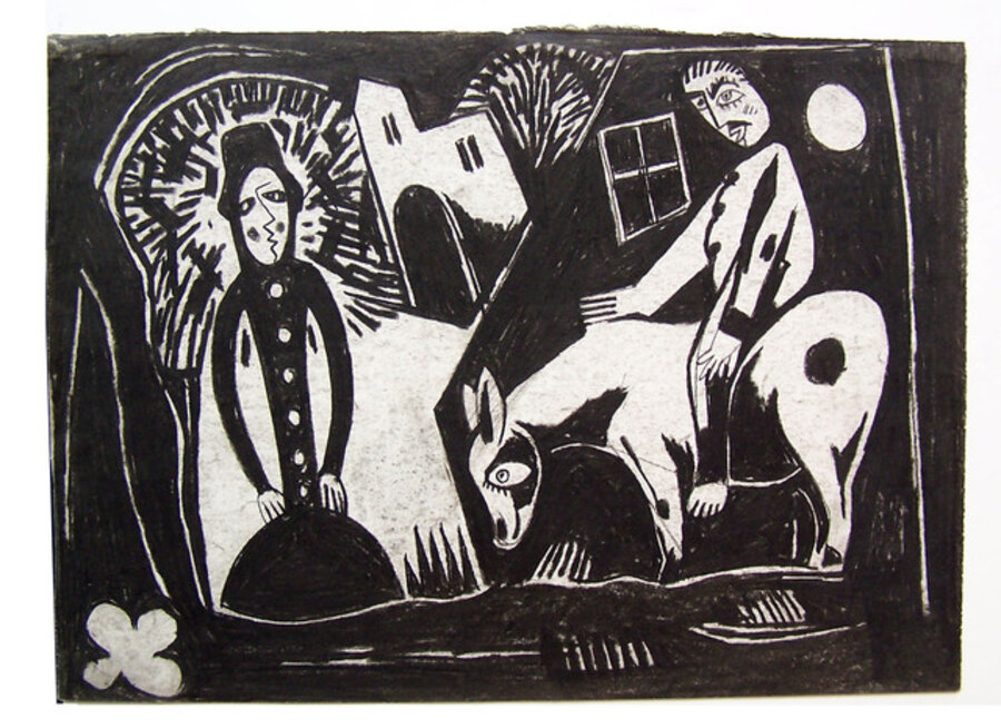 Nocturnal Encounter, ca. 1920's