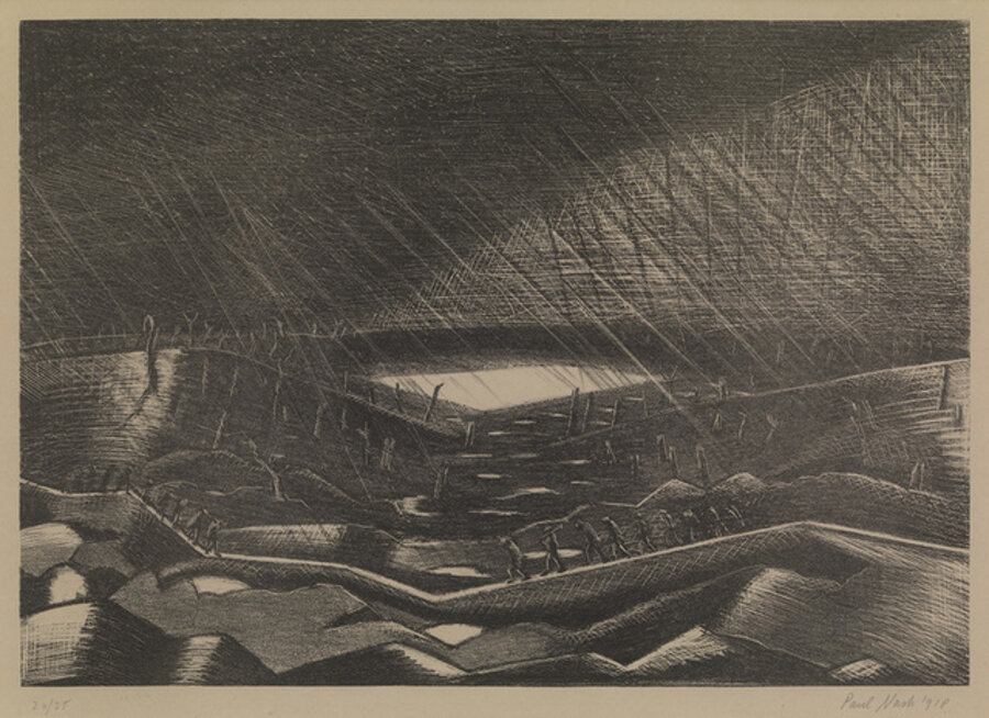 Rain, Lake Zillebeke