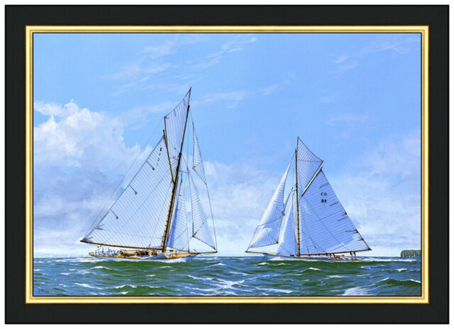 Mariquita and Tuiga on the Solent