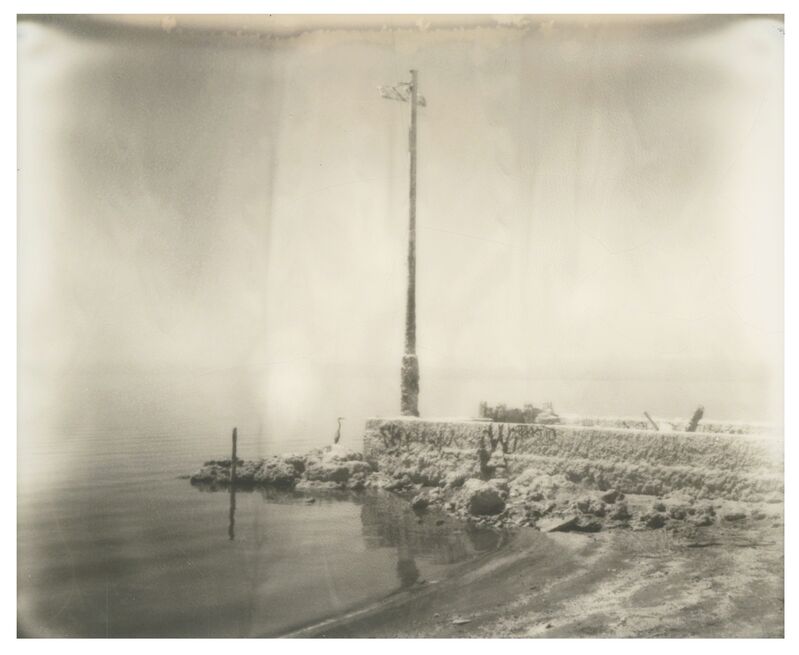 Stefanie Schneider, ‘Salton Sea Harbour (California Badlands)’, 2016, Photography, Archival C-Print based on a Polaroid. Not mounted., Instantdreams