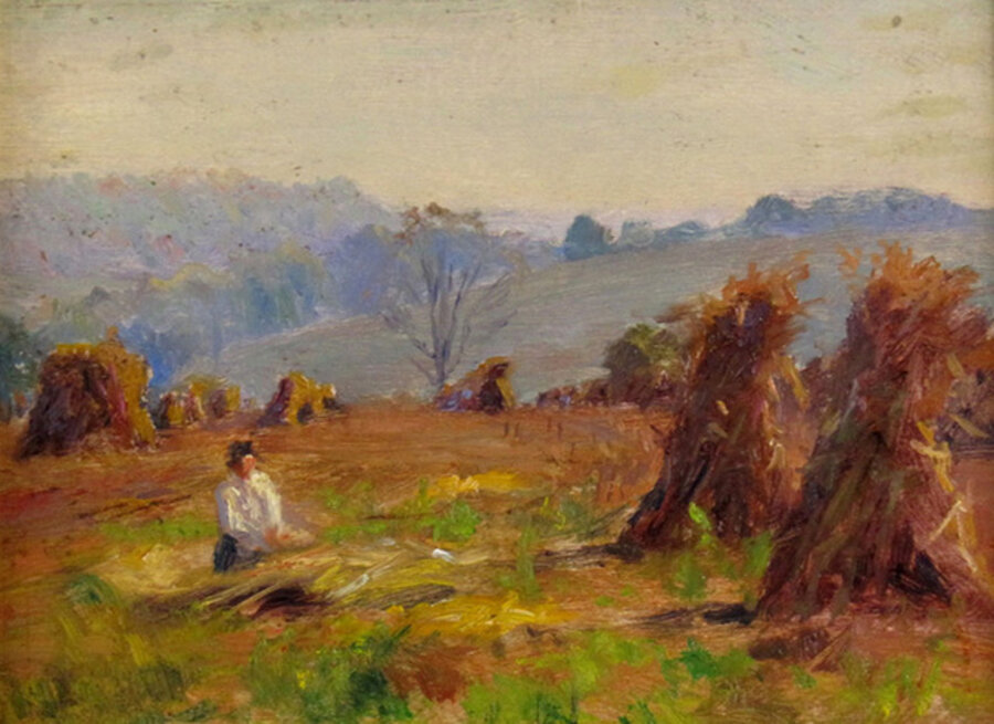 Haystacks and Figure