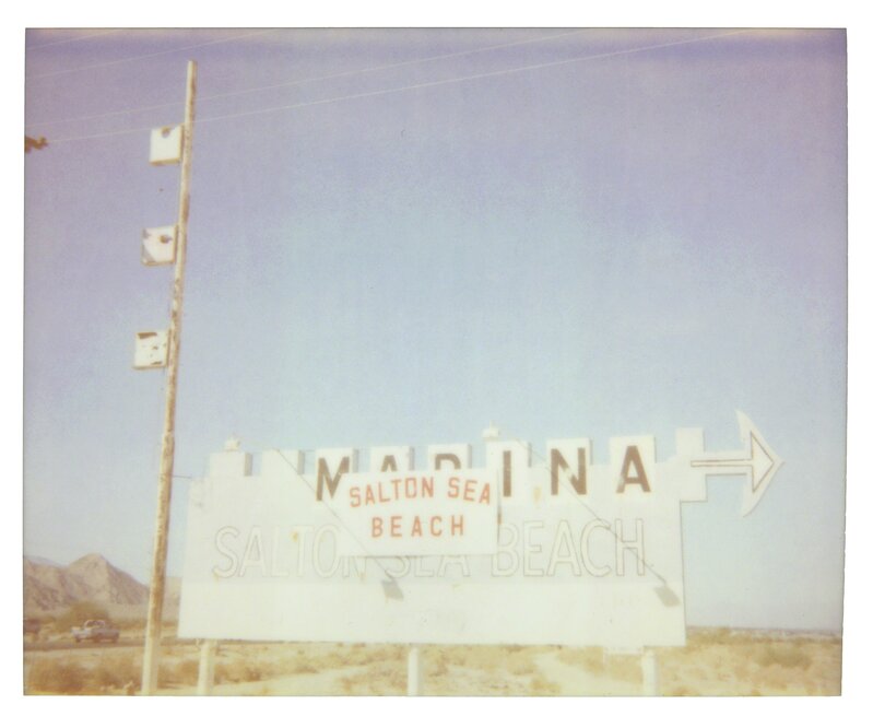 Stefanie Schneider, ‘Salton Sea Marina (California Badlands)’, 2016, Photography, Digital C-Print, based on a Polaroid, not mounted, Instantdreams
