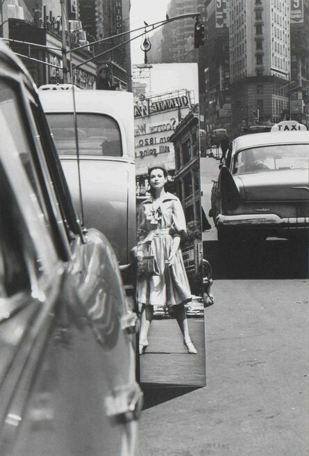 William Klein, ‘Times Square + Mirror, NY’, 1962-printed later