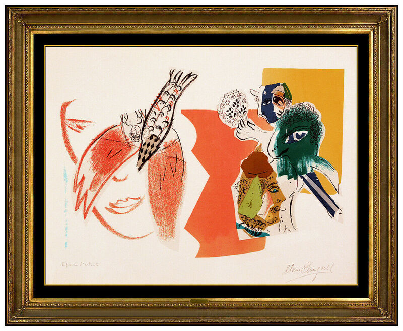 Marc Chagall, ‘XXe Siecle 1st State’, 1966, Print, Color Lithograph, Original Art Broker