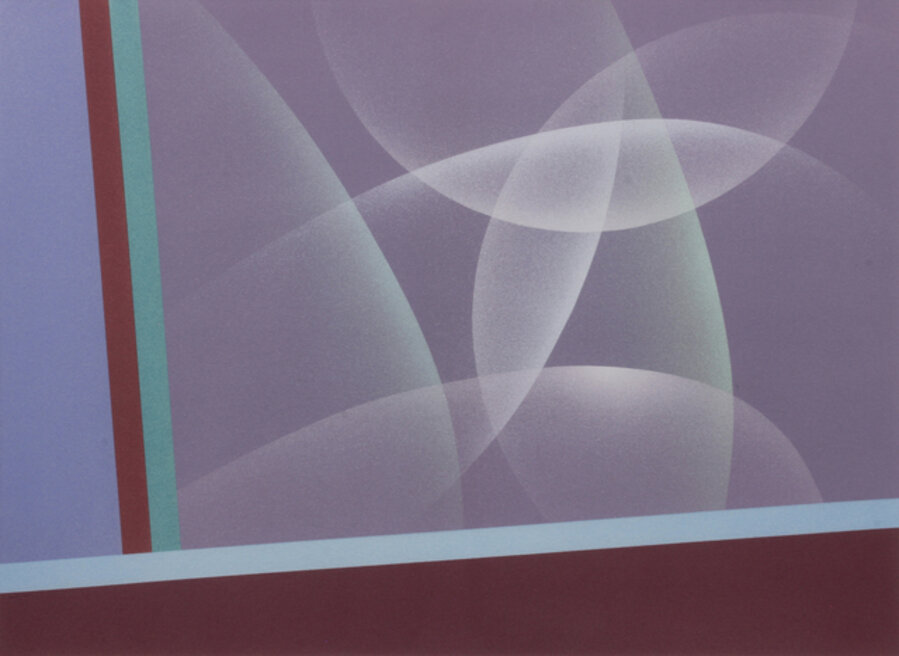 Watercolor No.8, 1948 - Sequence-A Trilogy, First Vista