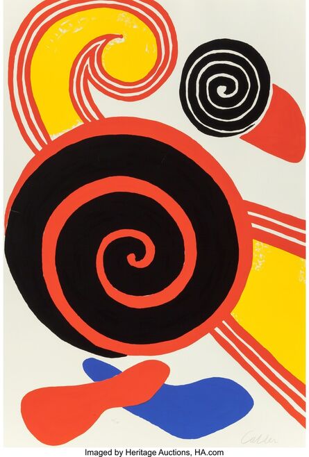 Alexander Calder, ‘Untitled (Suns and Swirls)’, c. 1970