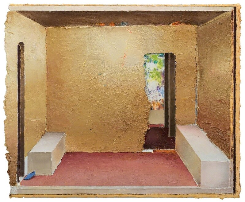 Matthias Weischer, ‘Carré 2’, 2015, Painting, Oil on canvas, G2 Kunsthalle
