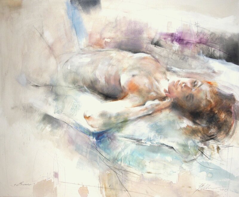 Gabriele Mierzwa, ‘Awaken’, 2013, Mixed Media, Mixed Media on Canvas, Artspace Warehouse