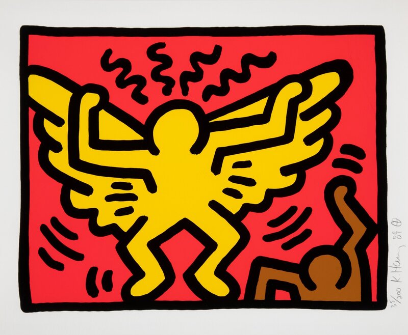 Keith Haring, ‘Untitled, from Pop Shop IV’, 1989, Print, Screenprint in colors on wove paper, Heritage Auctions