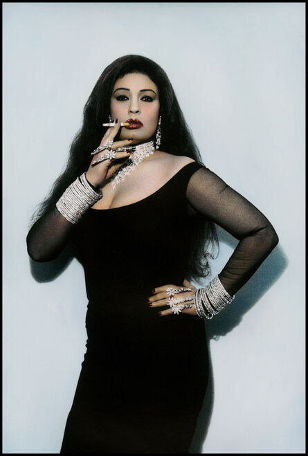 Youssef Nabil, ‘Fifi with a Cigarette, Cairo’, 2000