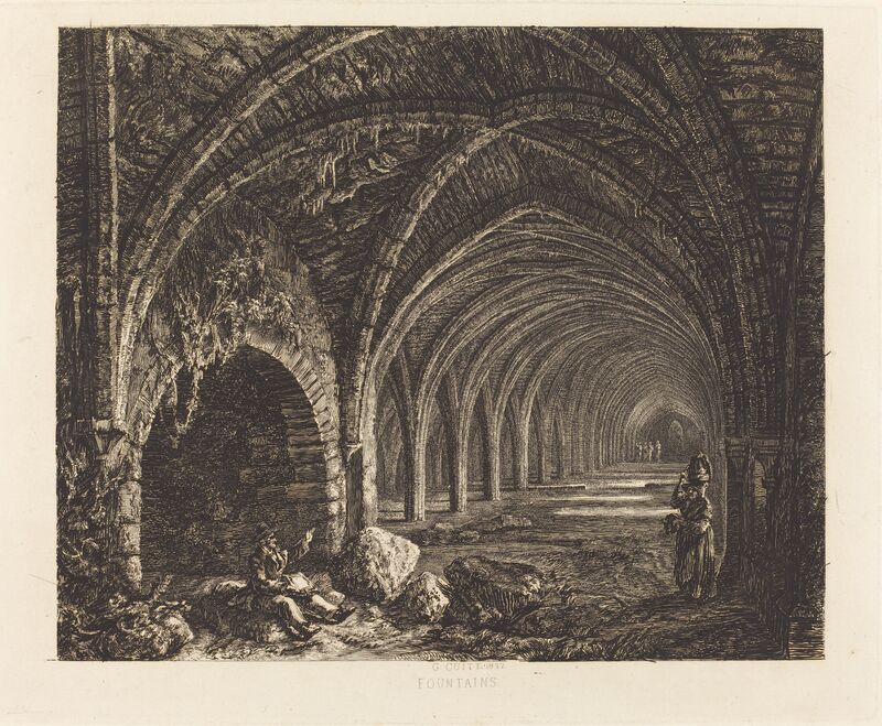 George Cuitt the Younger, ‘Fountains’, 1822, Print, Etching, National Gallery of Art, Washington, D.C.