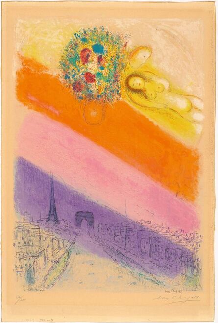 After Marc Chagall, ‘Les Champs-Élysées’, 1954