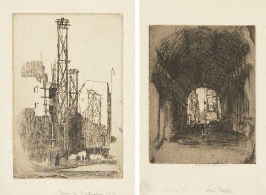 Paris in Construction No. 5