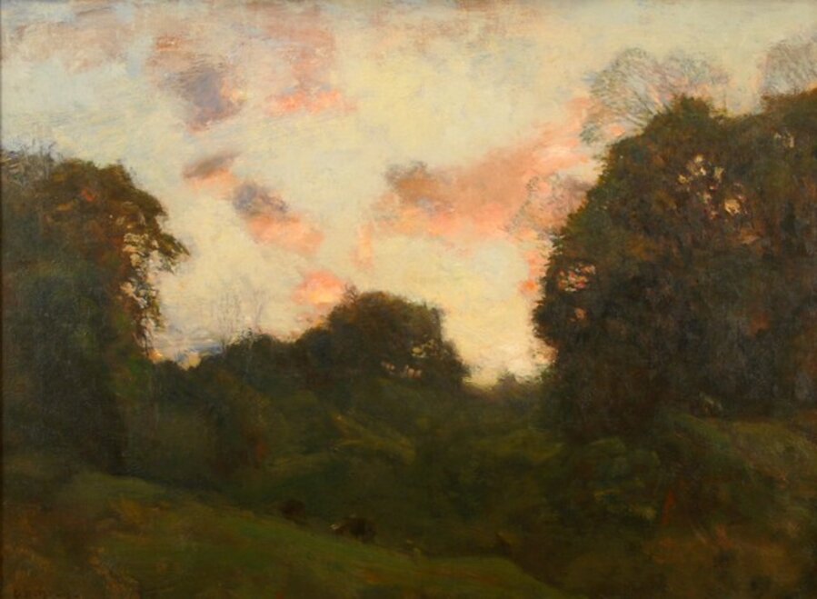 Sunset Over Mystic