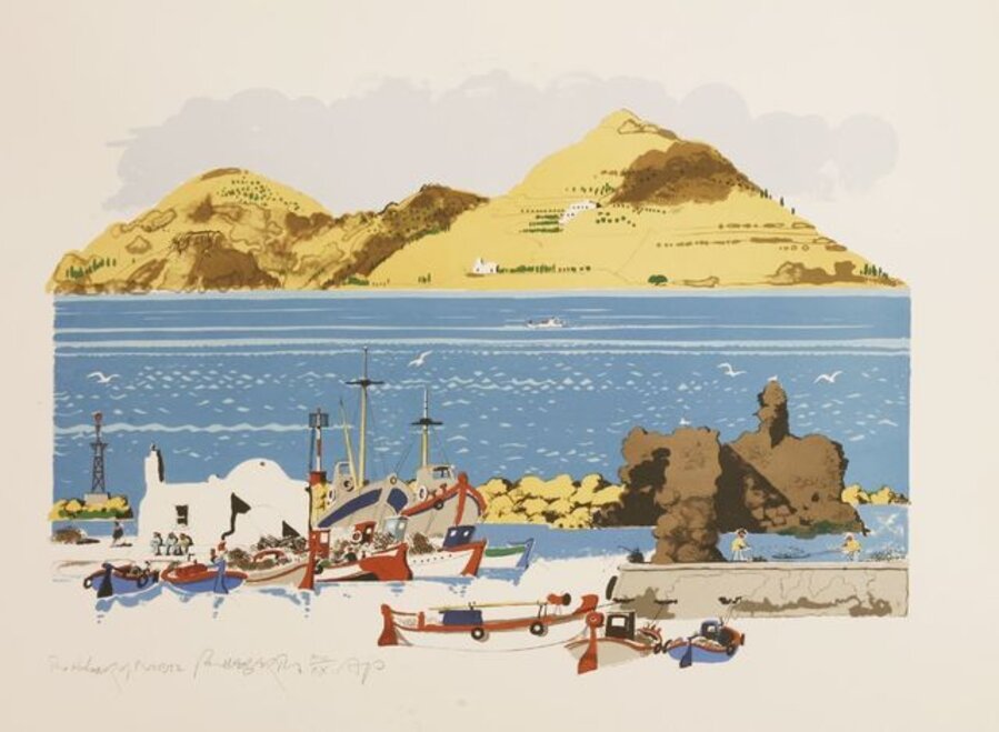 HARBOUR AT NAOUSA; CHISWICK ART DECO