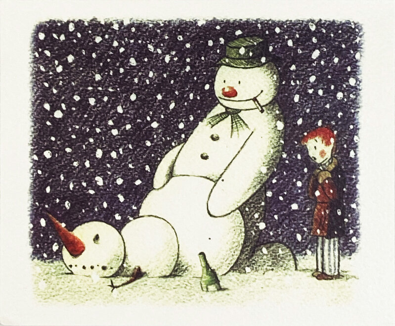 Banksy, ‘'Rude Snowman' Christmas Card’, 2003, Ephemera or Merchandise, Offset Lithograph in colors on folded Christmas Card., Signari Gallery
