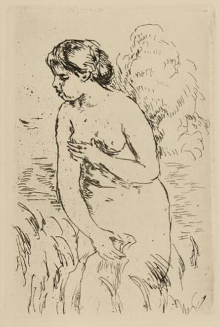 Pierre-Auguste Renoir, ‘Baigneuse Debout, à mi-jambes’, 1910