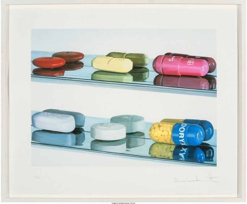 Damien Hirst, ‘Six Pills’, 2005, Photography, Digital pigment print, Heritage Auctions