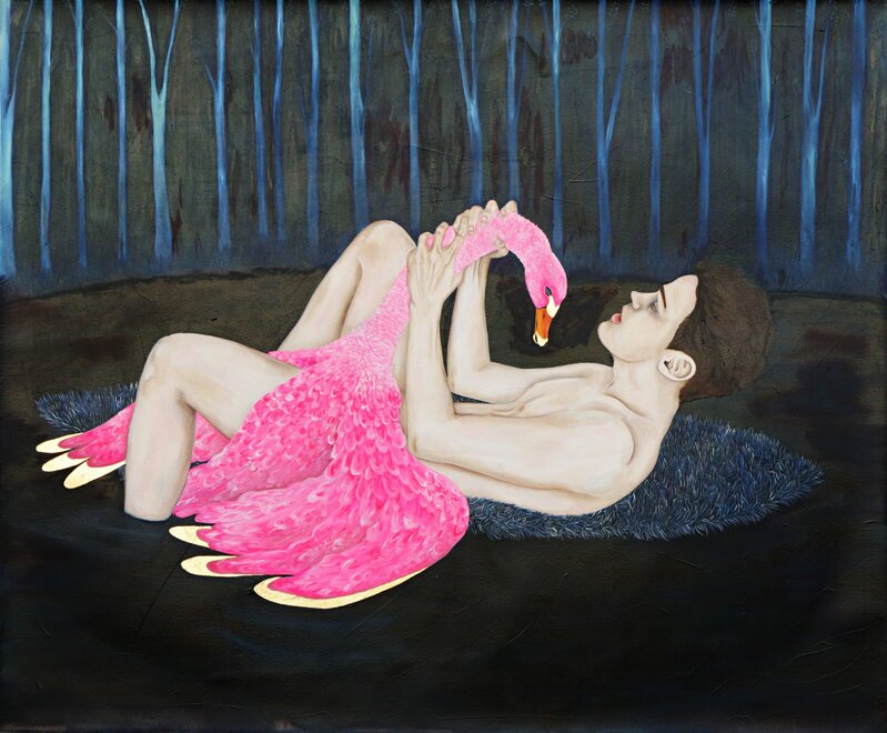 Ramonn Vieitez, ‘Fragile Moments (a morte do amor)’, 2014, Painting, Óleo e folha de ouro
sobre tela, Amparo 60
