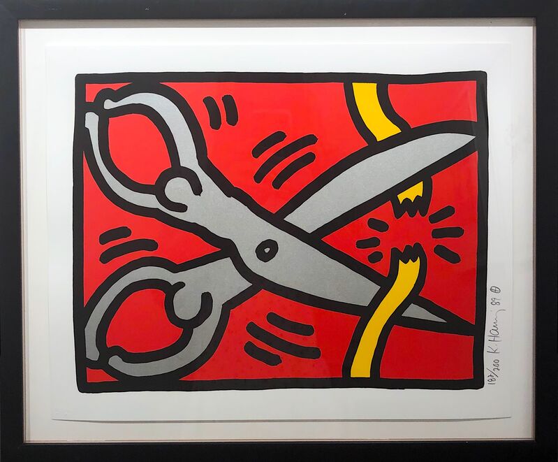 Keith Haring, ‘Pop Shop III B’, 1988, Print, Silkscreen, Soho Contemporary Art
