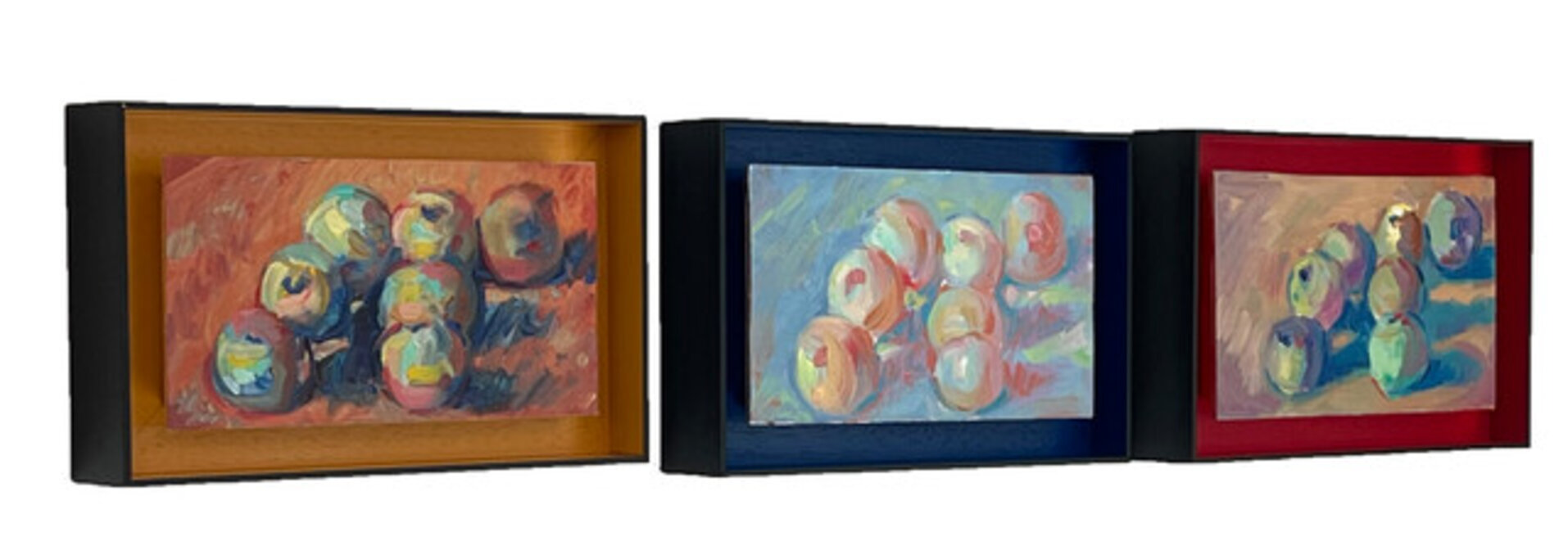 Like Cézanne (Triptych)