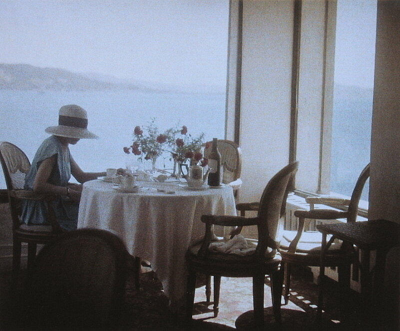 Jacques-Henri Lartigue, ‘Bibi at Eden Roc, Cap d'Antibes’, 1920, Photography, Digital color print, Hyperion Press Ltd.