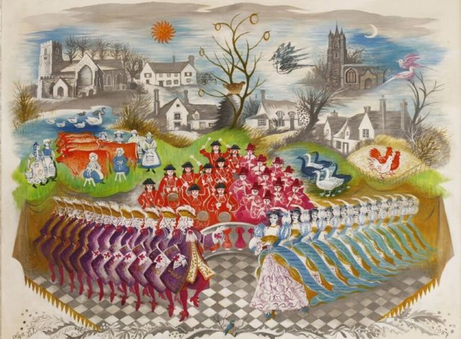 THE TWELVE DAYS OF CHRISTMAS AT SAMPFORD, ESSEX