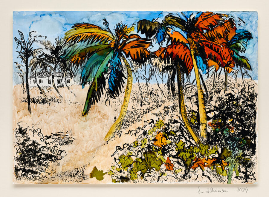 Postcards from Africa: Avenue of Coconuts