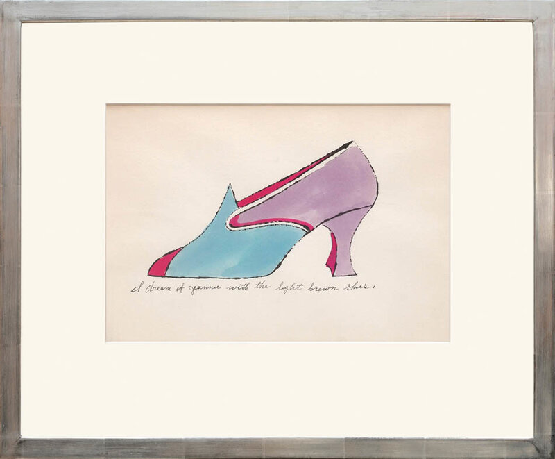 Andy Warhol, ‘À La Recherche [sic] du Shoe Perdu.’, 1955, Print, Shapero Modern
