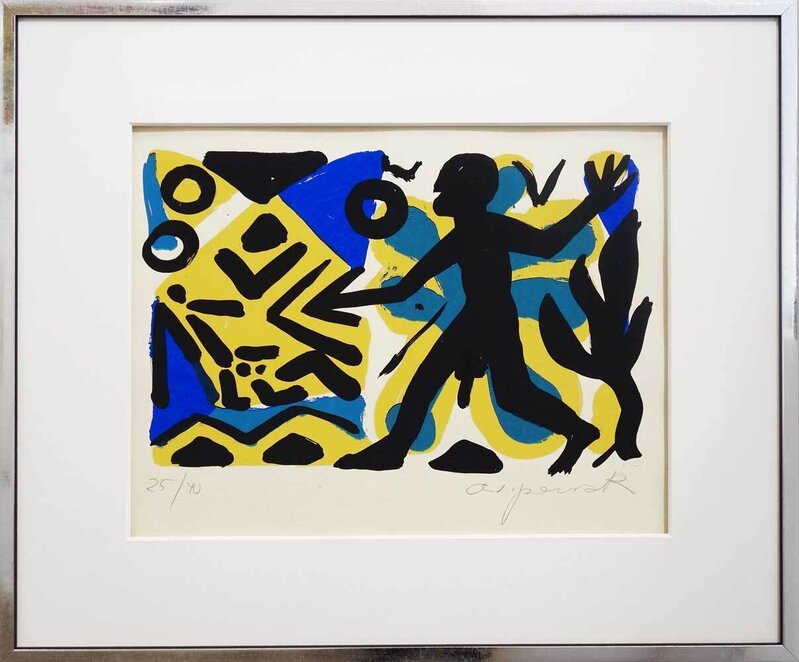 A.R. Penck, ‘Zivilisation’, 2000, Print, Colored lithography on velum, Galerie Kellermann